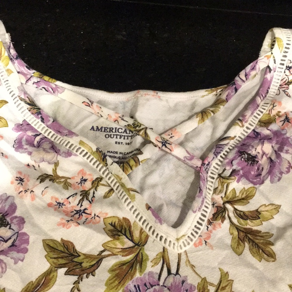 American Eagle Floral Shirt